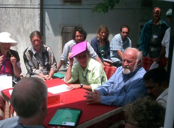 International permaculture convergence Croatia 2005 with Bill Mollison and david Holmgren 